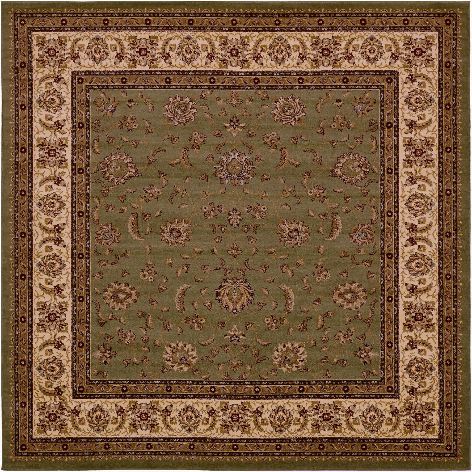 Primary image 10' x 10' Classic Agra Square Rug