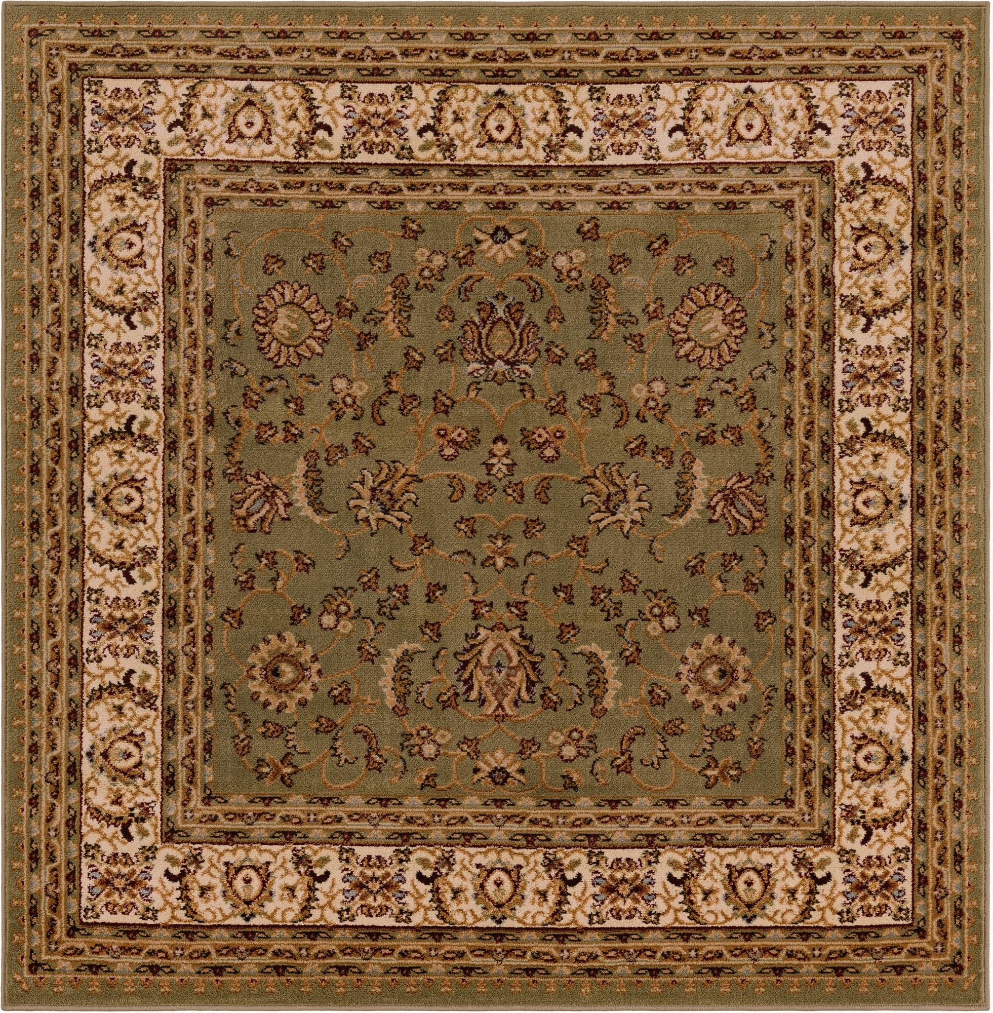 5' 3 x 5' 3 Classic Agra Square Rug