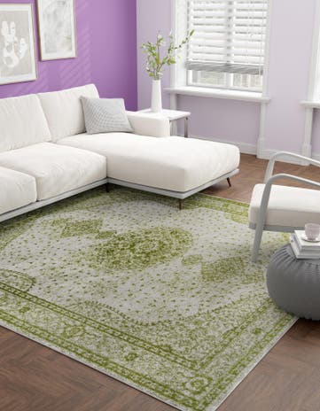 Green Dover Square Rug