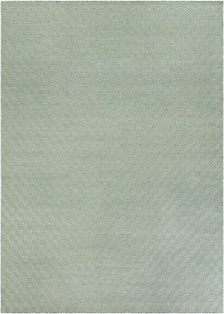 12' x 12' Hand Woven Geo Trellis Flatweave Square Rug