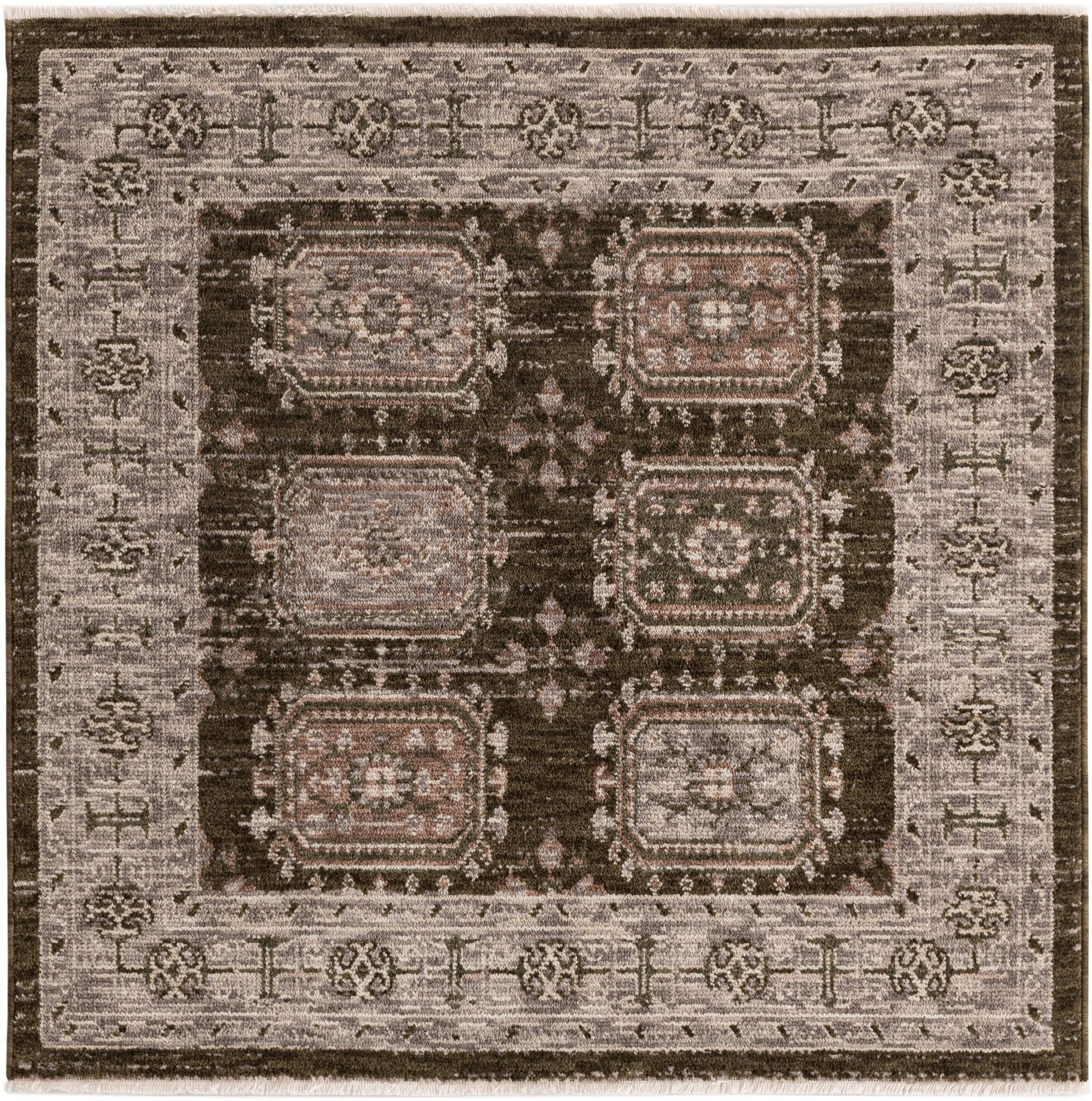 5' x 5' Grand Tradition Square Rug