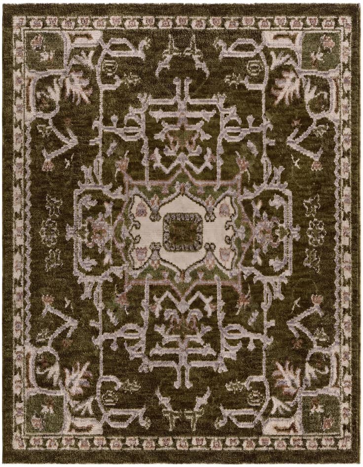 Detail image of 5' x 5' Grand Tradition Square Rug