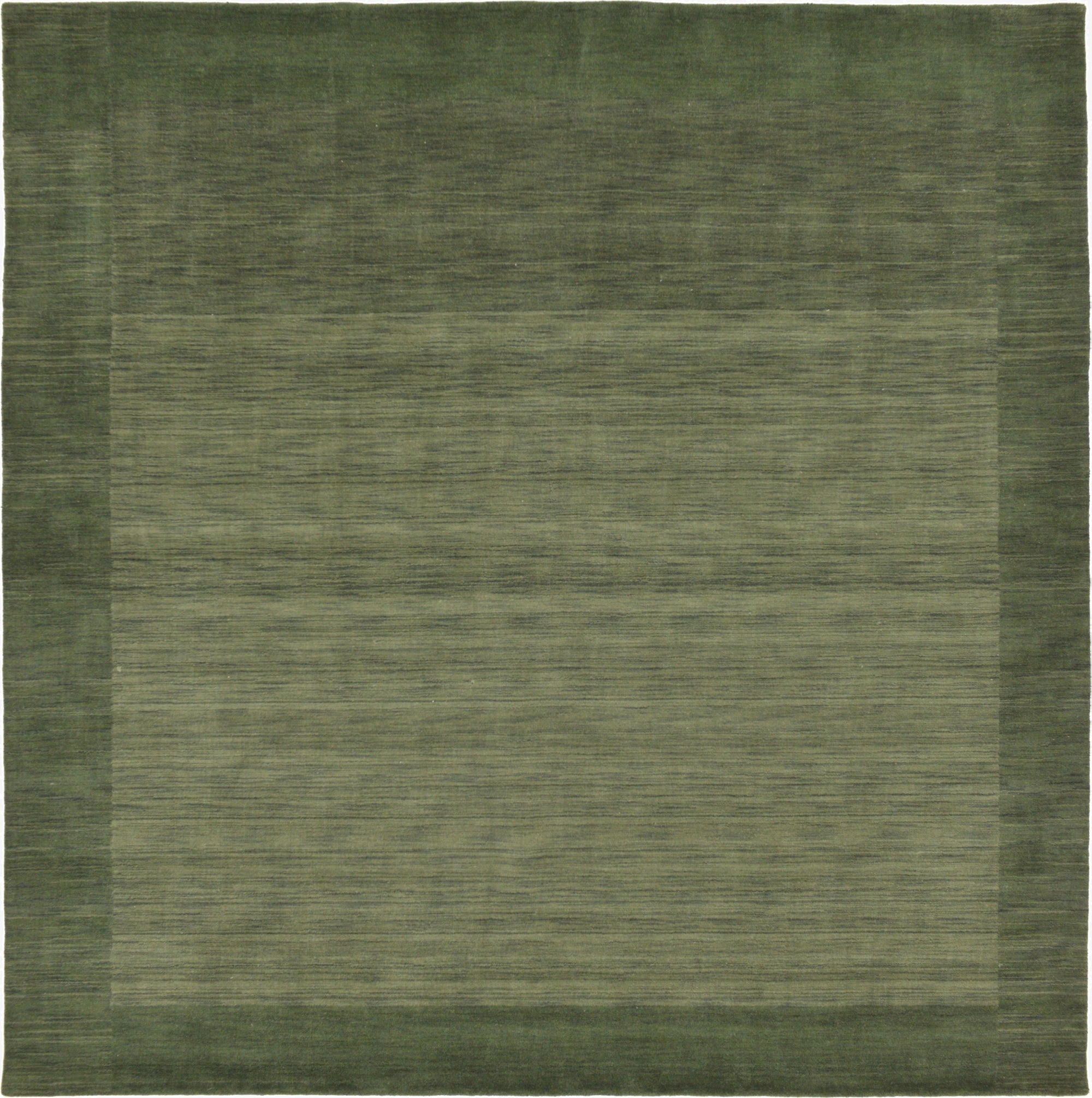 9' 10 x 9' 10  Hand Knotted Indo Gabbeh Wool Square Rug
