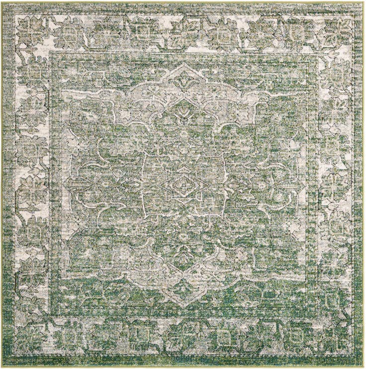 Detail image of 6' x 6' Isabella Square Rug