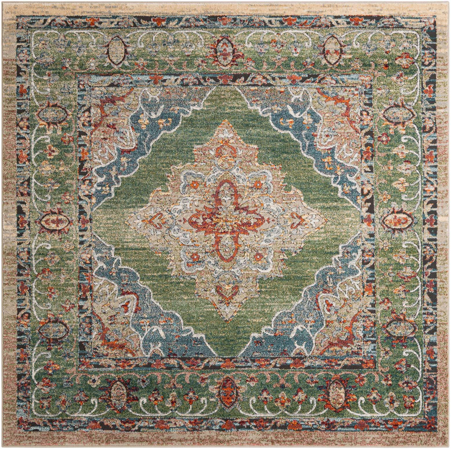7' 10 x 7' 10 Isabella Square Rug