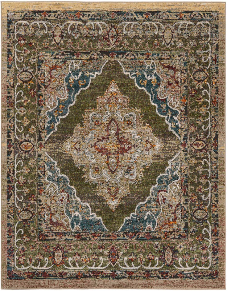 Detail image of 7' x 7' Isabella Square Rug
