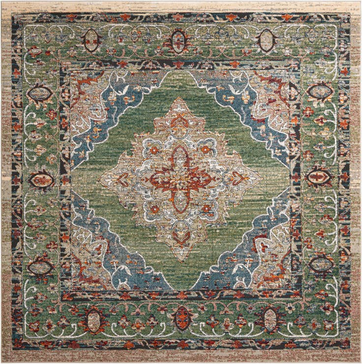Detail image of 10' x 10' Isabella Square Rug