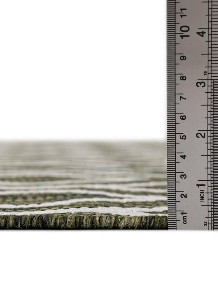 Detail image of 7' 10 x 7' 10 Easy-Clean Jill Zarin Turks and Caicos Indoor / Outdoor Square Rug