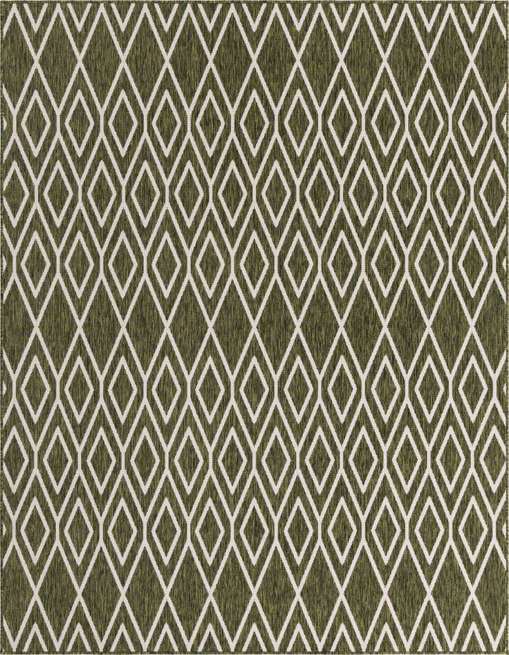 Detail image of 7' 10 x 7' 10 Easy-Clean Jill Zarin Turks and Caicos Indoor / Outdoor Square Rug