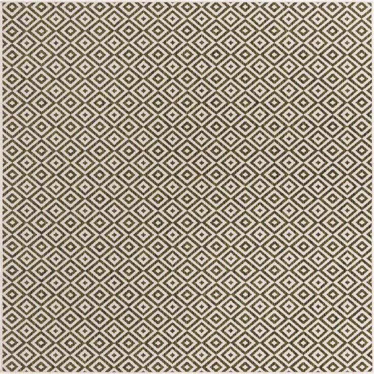 Detail image of 7' 10 x 7' 10 Easy-Clean Jill Zarin Costa Rica Indoor / Outdoor Square Rug