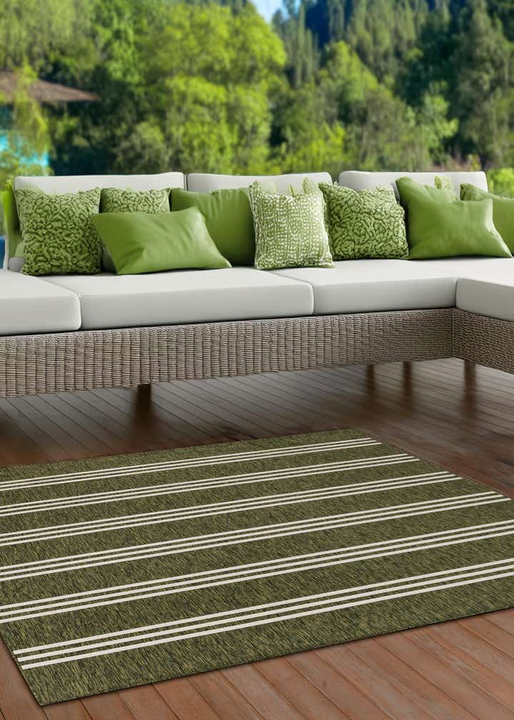 13' x 13' Easy-Clean Jill Zarin Anguilla Indoor / Outdoor Square Rug