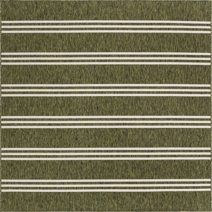 Detail image of 7' 10 x 7' 10 Easy-Clean Jill Zarin Anguilla Indoor / Outdoor Square Rug