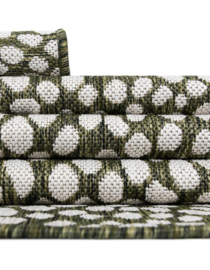 Detail image of 10' 8 x 10' 8 Easy-Clean Jill Zarin Cape Town Indoor / Outdoor Square Rug