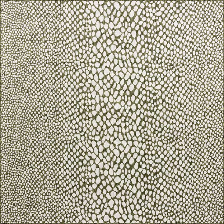 10' 8 x 10' 8 Easy-Clean Jill Zarin Cape Town Indoor / Outdoor Square Rug