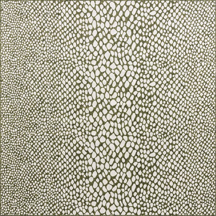 Detail image of 10' 8 x 10' 8 Easy-Clean Jill Zarin Cape Town Indoor / Outdoor Square Rug