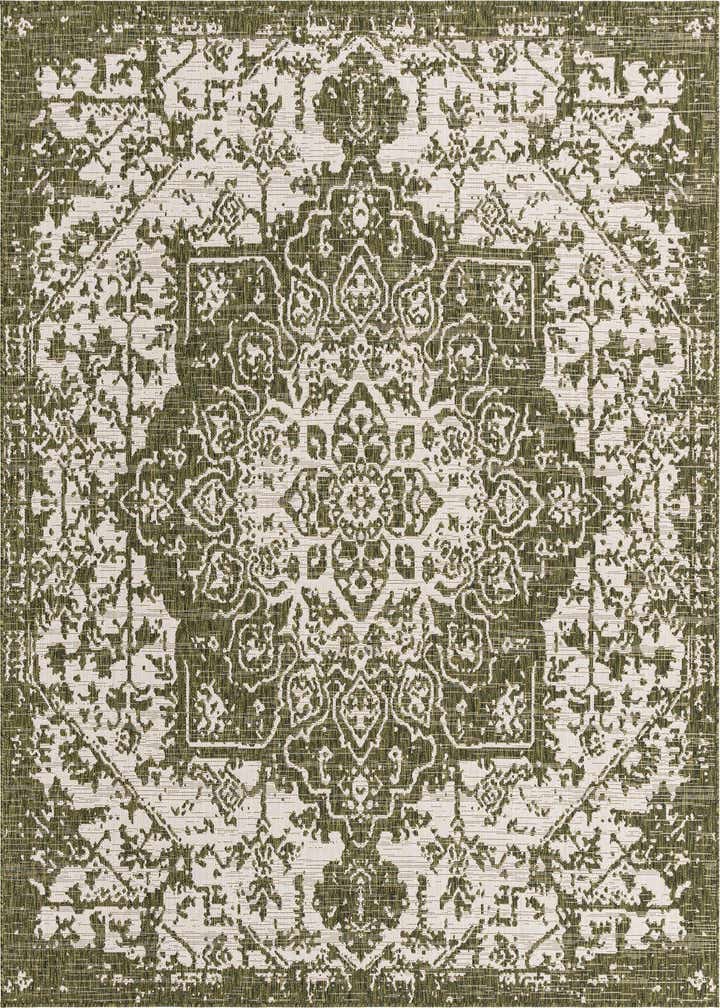 10' 8 x 10' 8 Easy-Clean Jill Zarin Dubai Indoor / Outdoor Square Rug