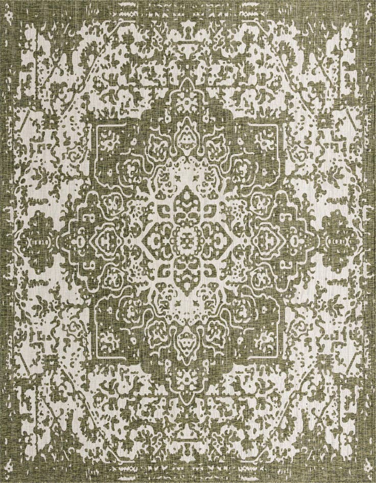 Detail image of 13' x 13' Easy-Clean Jill Zarin Dubai Indoor / Outdoor Square Rug