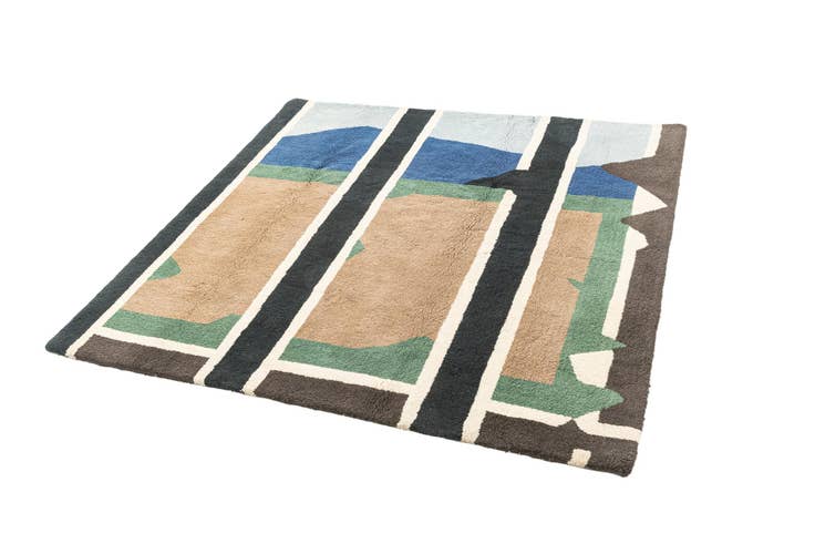 Detail image of 6' 7 x 6' 7 Juma Square Rug