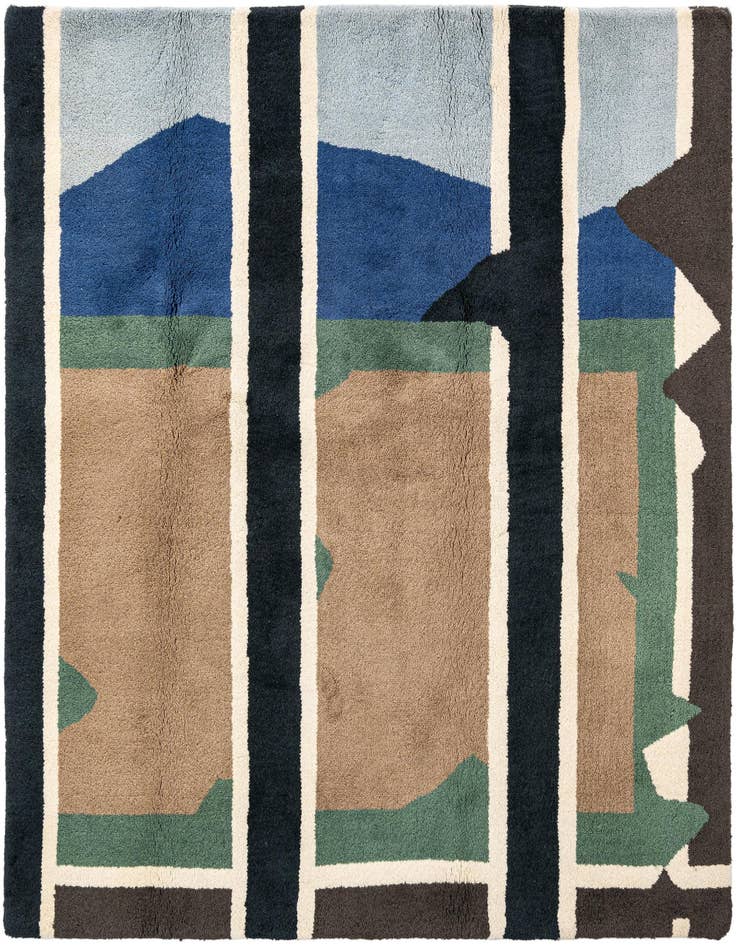 Detail image of 6' 7 x 6' 7 Juma Square Rug