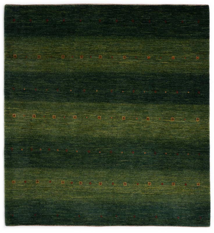 Detail image of 190cm x 200cm Kashkuli Alfombra Cuadrado