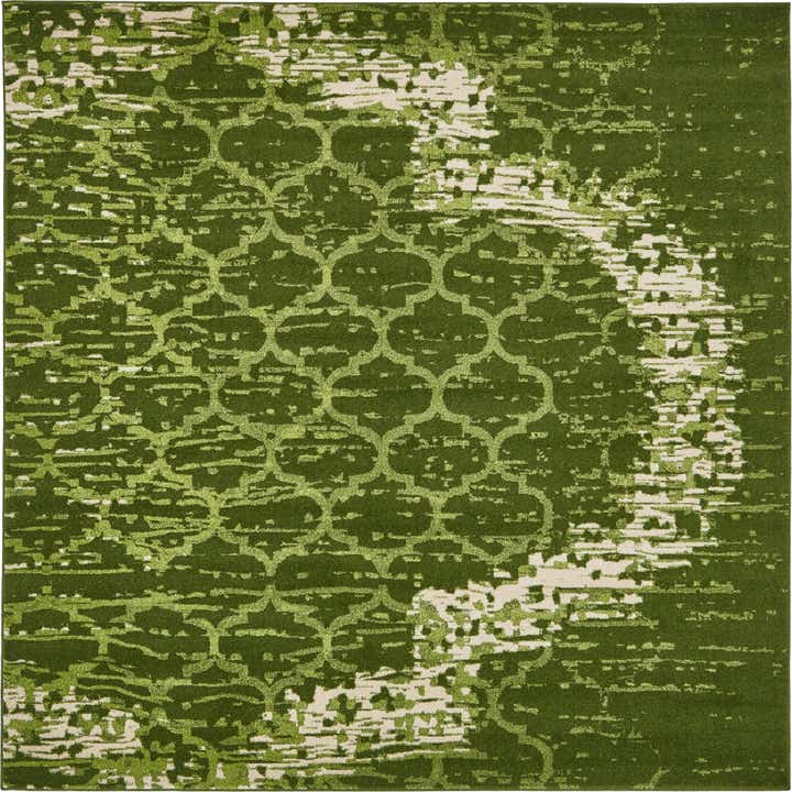 8' x 8' Lattice Square Rug