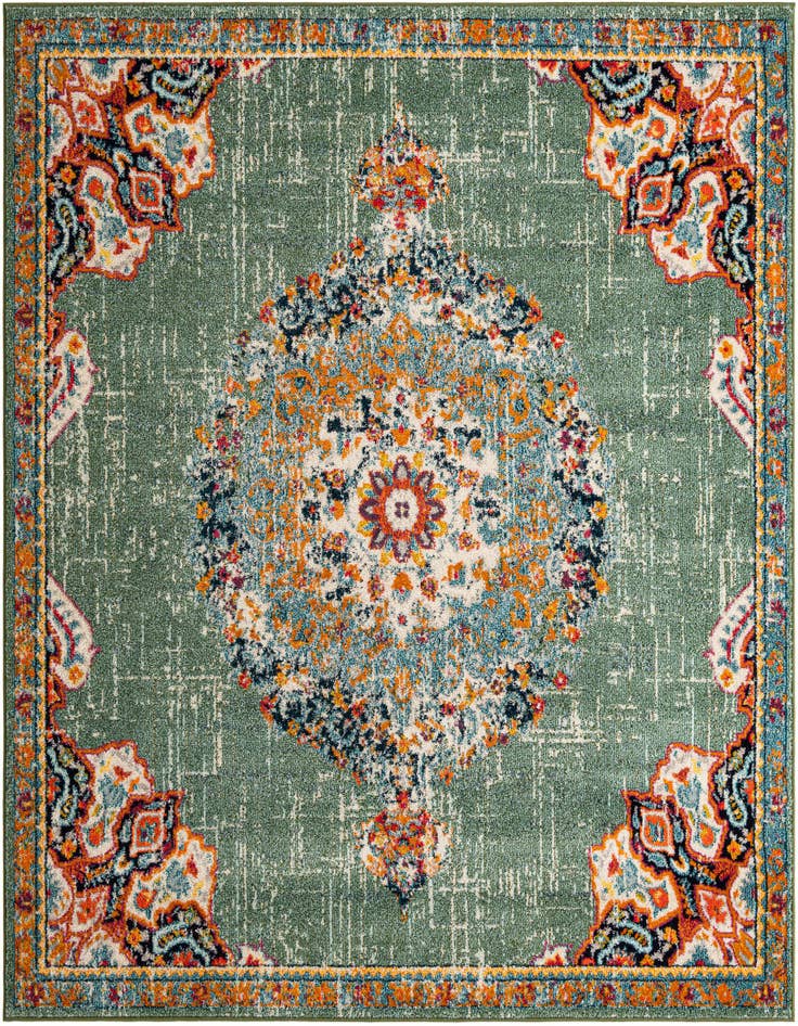 Detail image of 7' 10 x 7' 10 Madeline Square Rug
