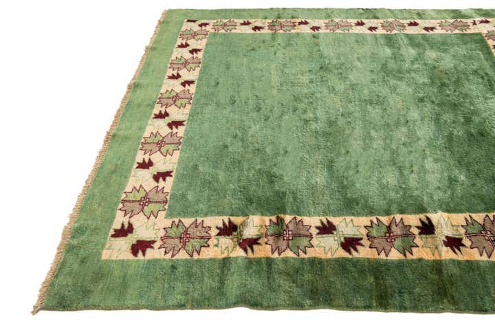 6' x 6' Hand Knotted Modern Ziegler Square Rug