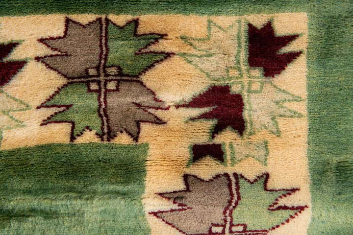 6' x 6' Hand Knotted Modern Ziegler Square Rug