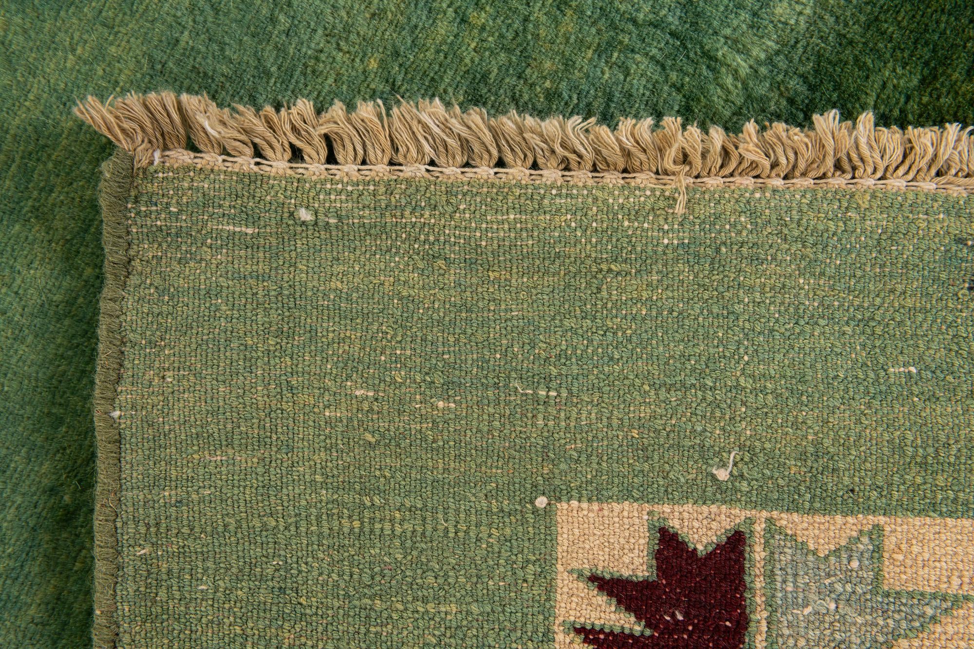 6' x 6' Hand Knotted Modern Ziegler Square Rug