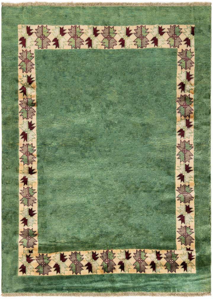 6' x 6' Hand Knotted Modern Ziegler Square Rug