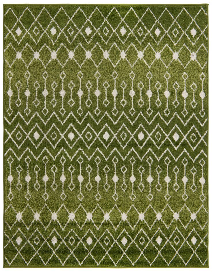 Detail image of 6' x 6' Moroccan Trellis Square Rug