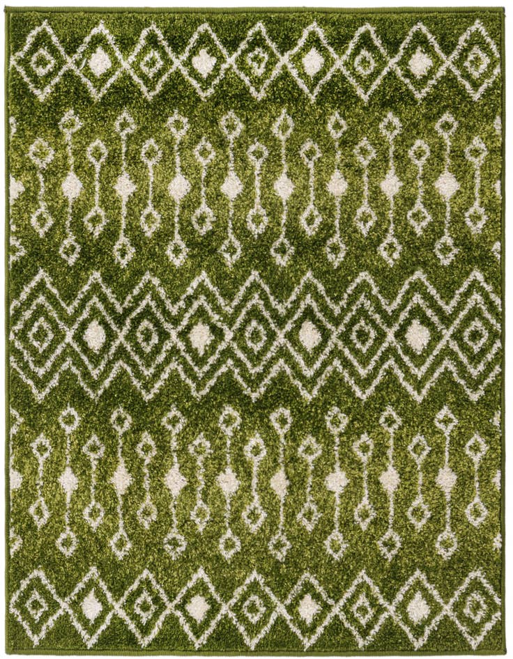Detail image of 3' x 3' Moroccan Trellis Square Rug