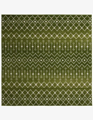 10' x 10' Moroccan Trellis Square Rug