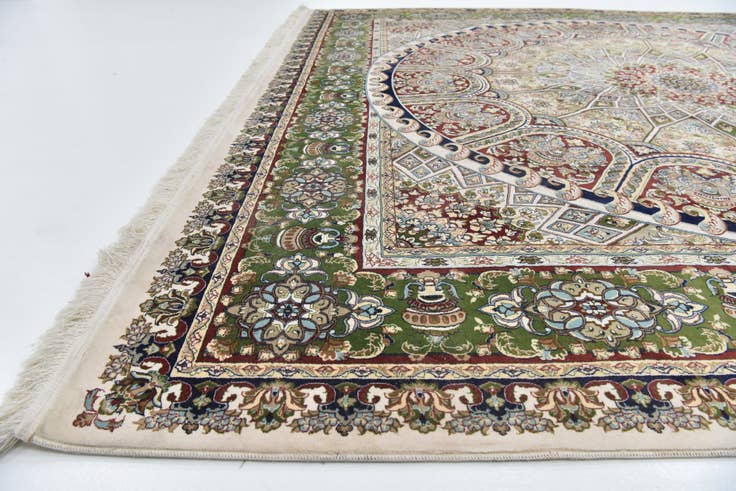 Detail image of 10' x 10' Nain Design Square Rug
