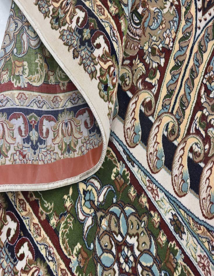 Detail image of 10' x 10' Nain Design Square Rug