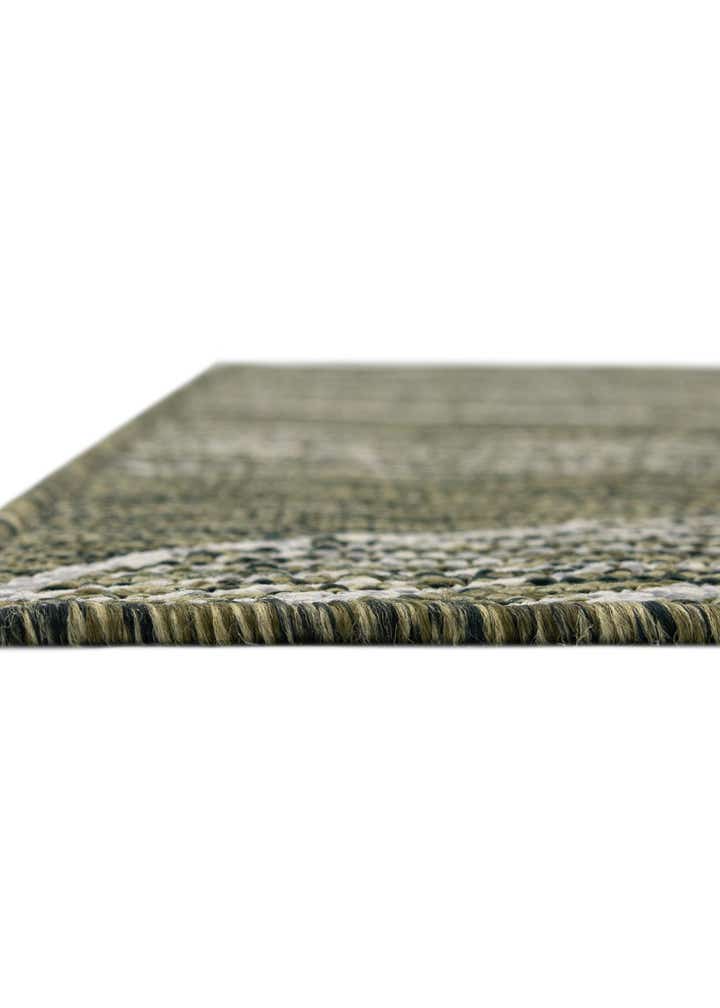 13' x 13' Easy-Clean Botanical Indoor / Outdoor Square Rug