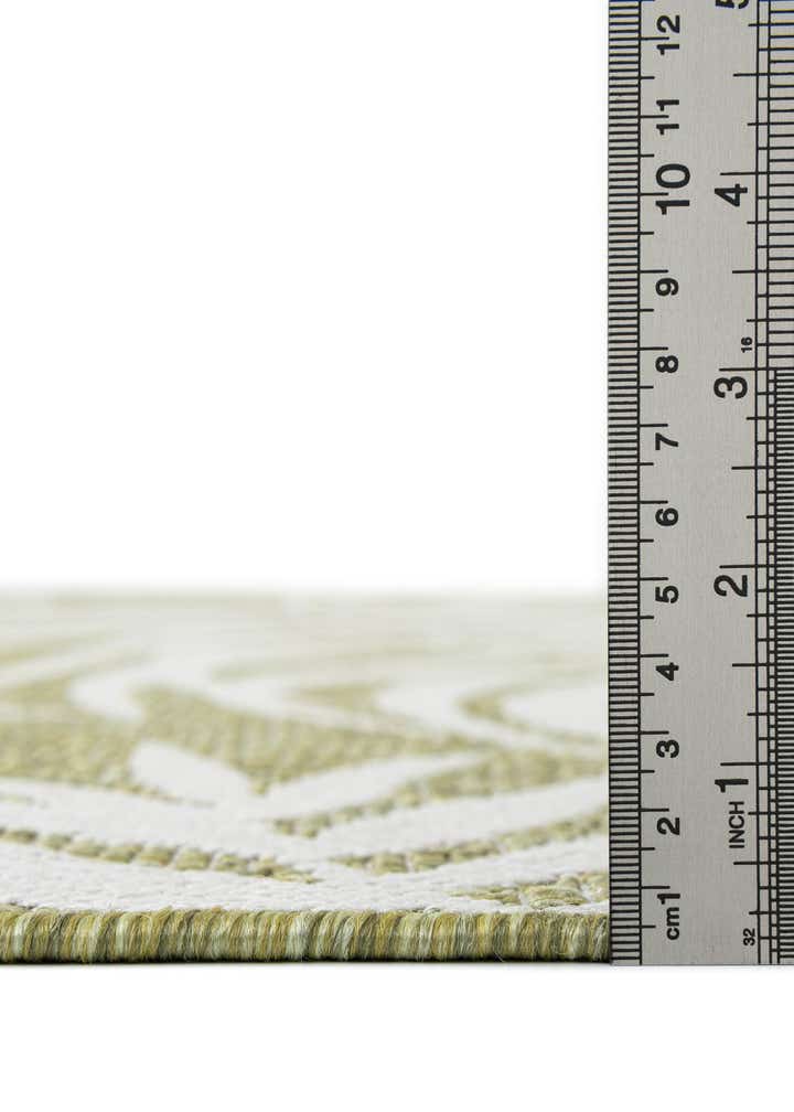10' x 10' Easy-Clean Botanical Indoor / Outdoor Square Rug