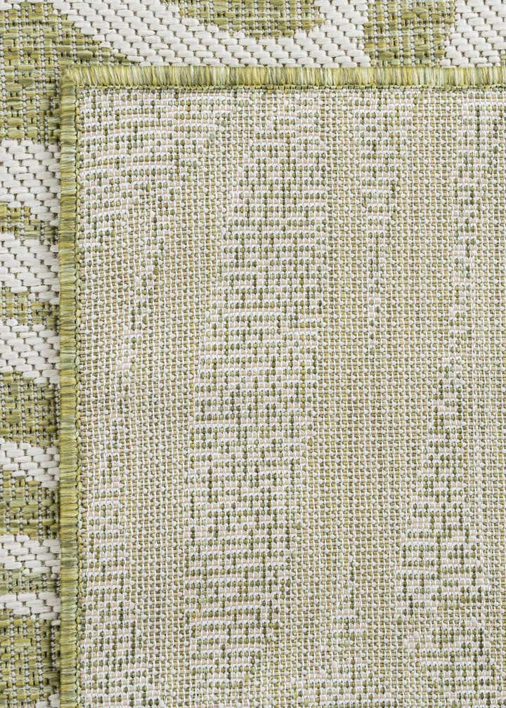 10' x 10' Easy-Clean Botanical Indoor / Outdoor Square Rug