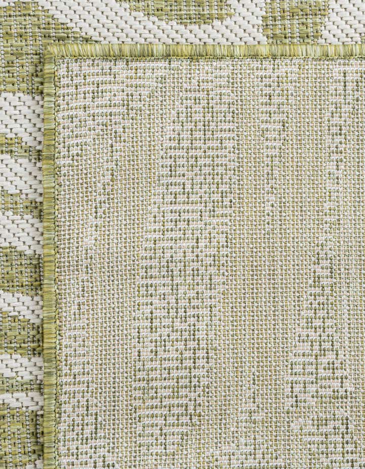 13' x 13' Easy-Clean Botanical Indoor / Outdoor Square Rug
