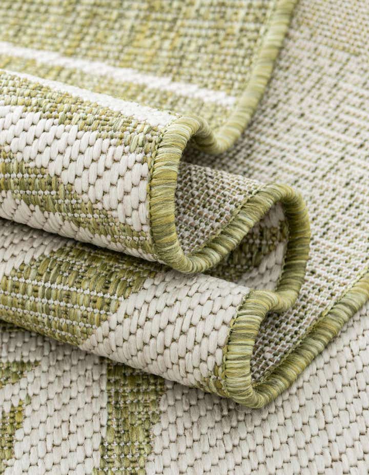 13' x 13' Easy-Clean Botanical Indoor / Outdoor Square Rug