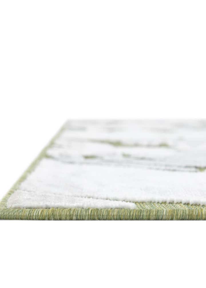 8' 2 x 8' 2 Easy-Clean Botanical Indoor / Outdoor Square Rug