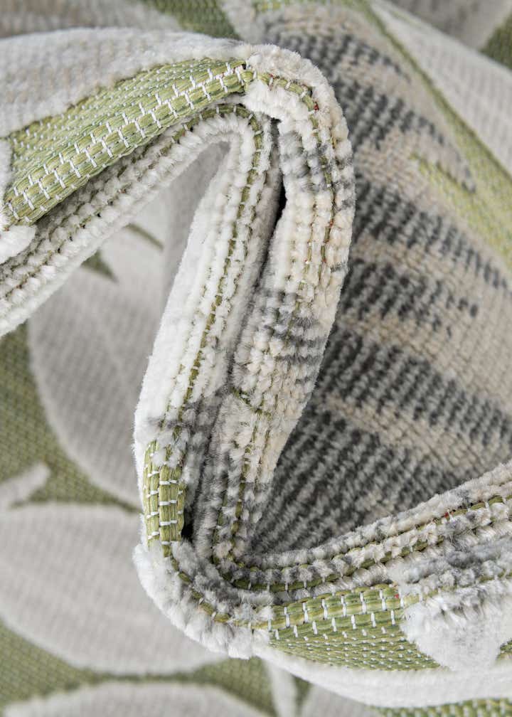 8' 2 x 8' 2 Easy-Clean Botanical Indoor / Outdoor Square Rug