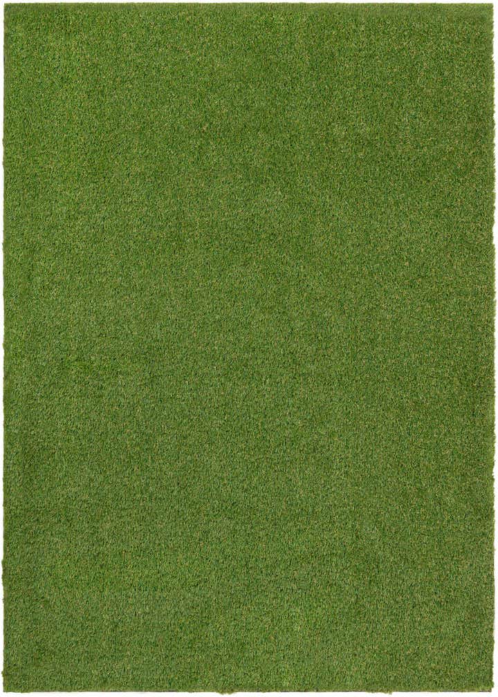 10' x 10' Easy-Clean Grass Indoor / Outdoor Square Rug