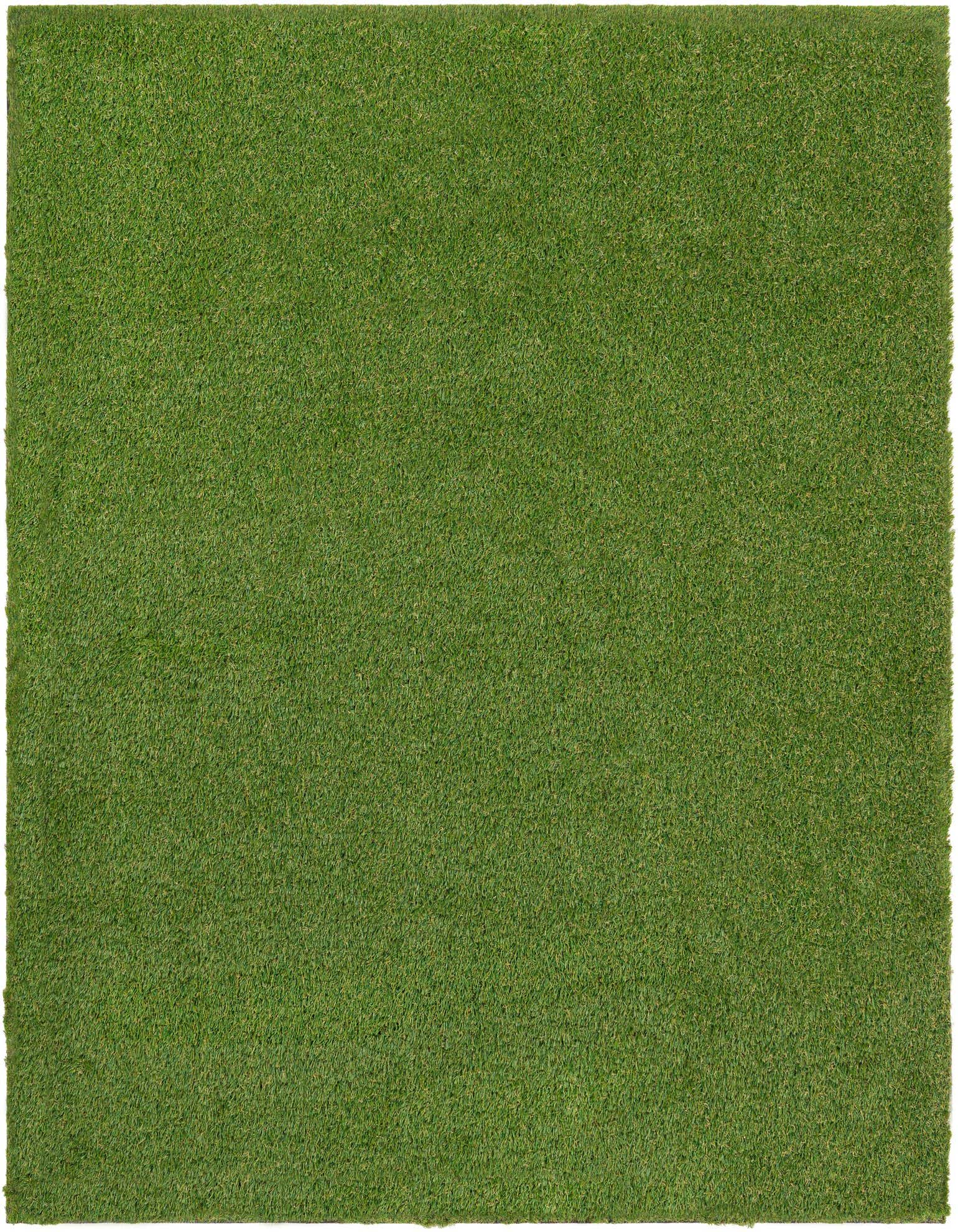 10' x 10' Easy-Clean Grass Indoor / Outdoor Square Rug