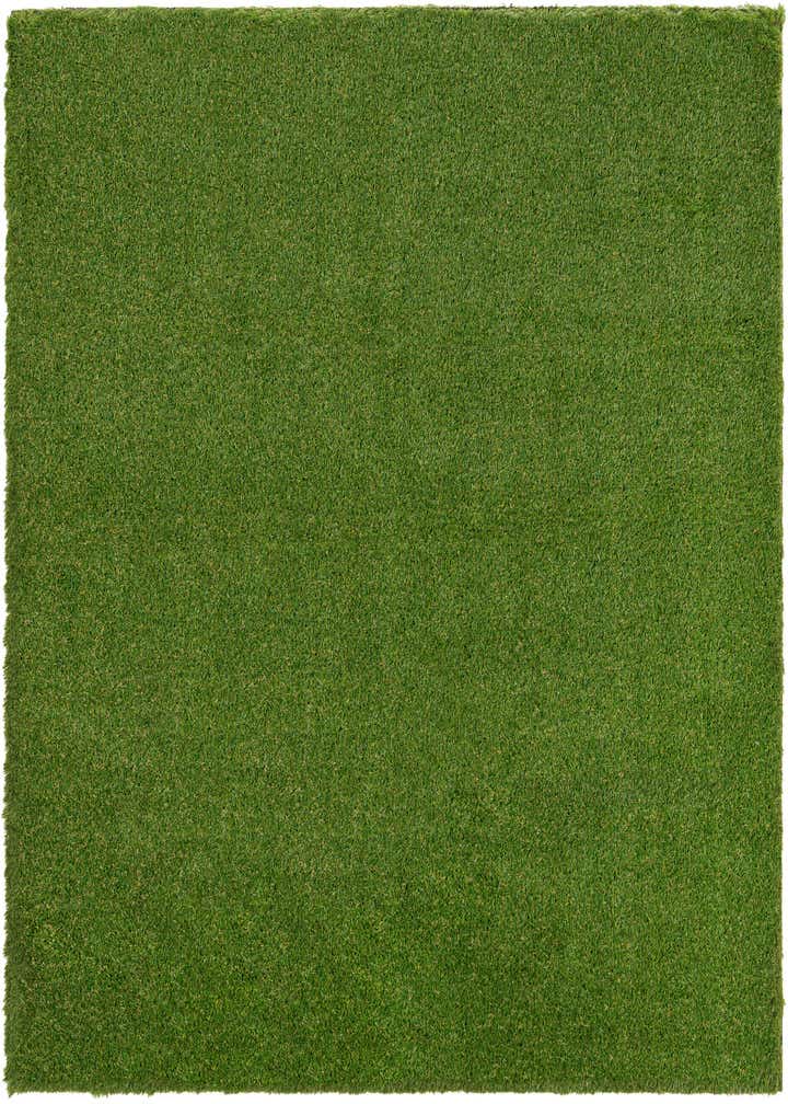 12' x 12' Easy-Clean Grass Indoor / Outdoor Square Rug