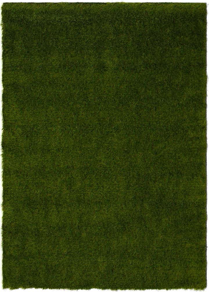 4' x 4' Easy-Clean Grass Indoor / Outdoor Square Rug
