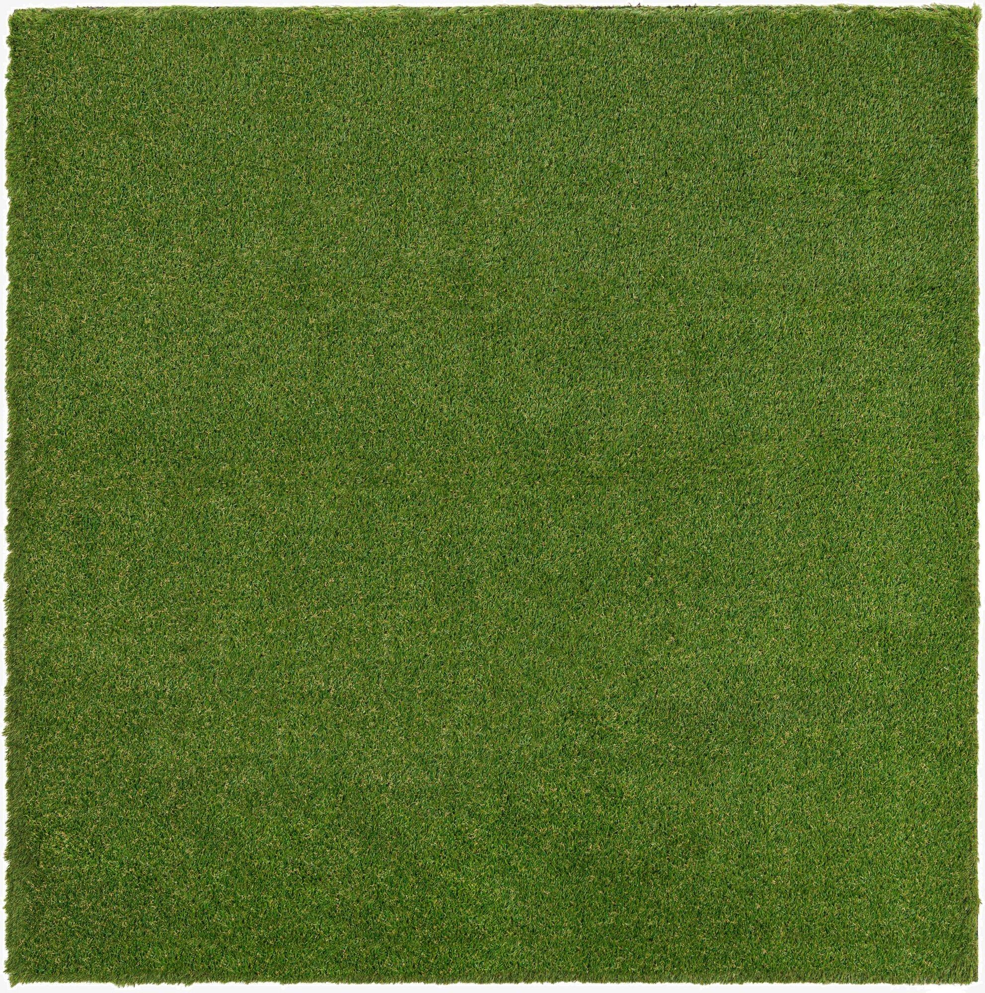 12' x 12'  Washable Grass Indoor / Outdoor Square Rug