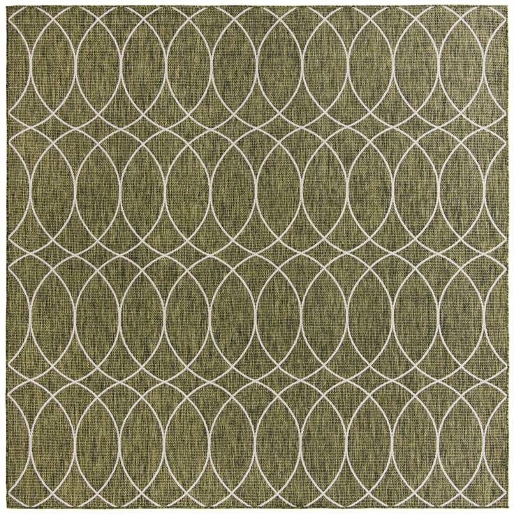 Detail image of 305cm x 305cm Easy-Clean Lattice Indoor / Outdoor Square Rug