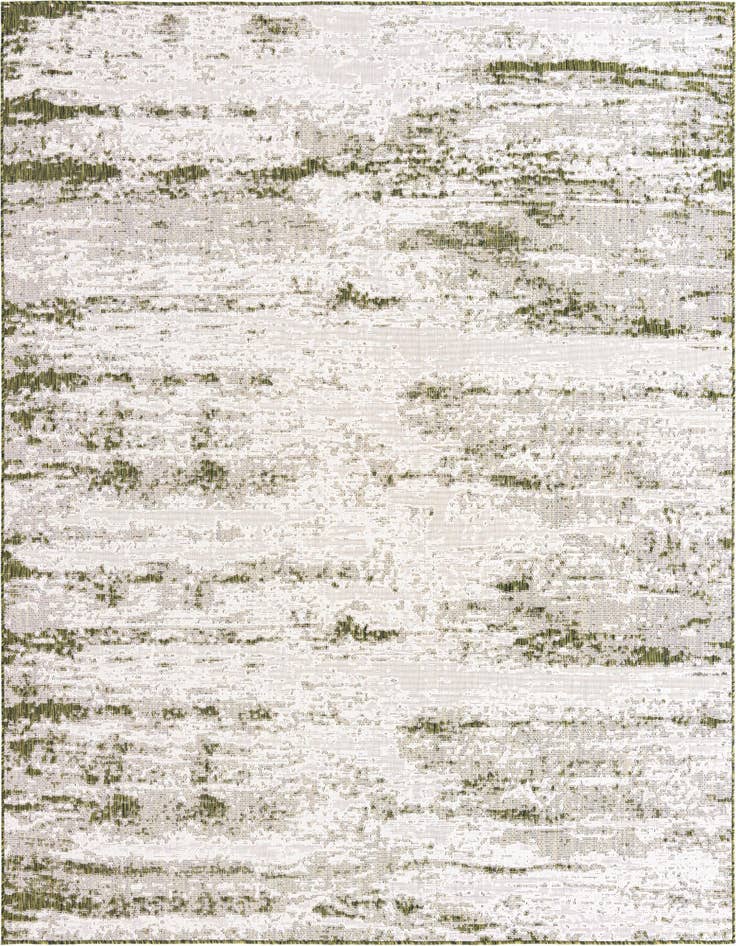 Detail image of 10' x 10' Easy-Clean Modern Indoor / Outdoor Square Rug