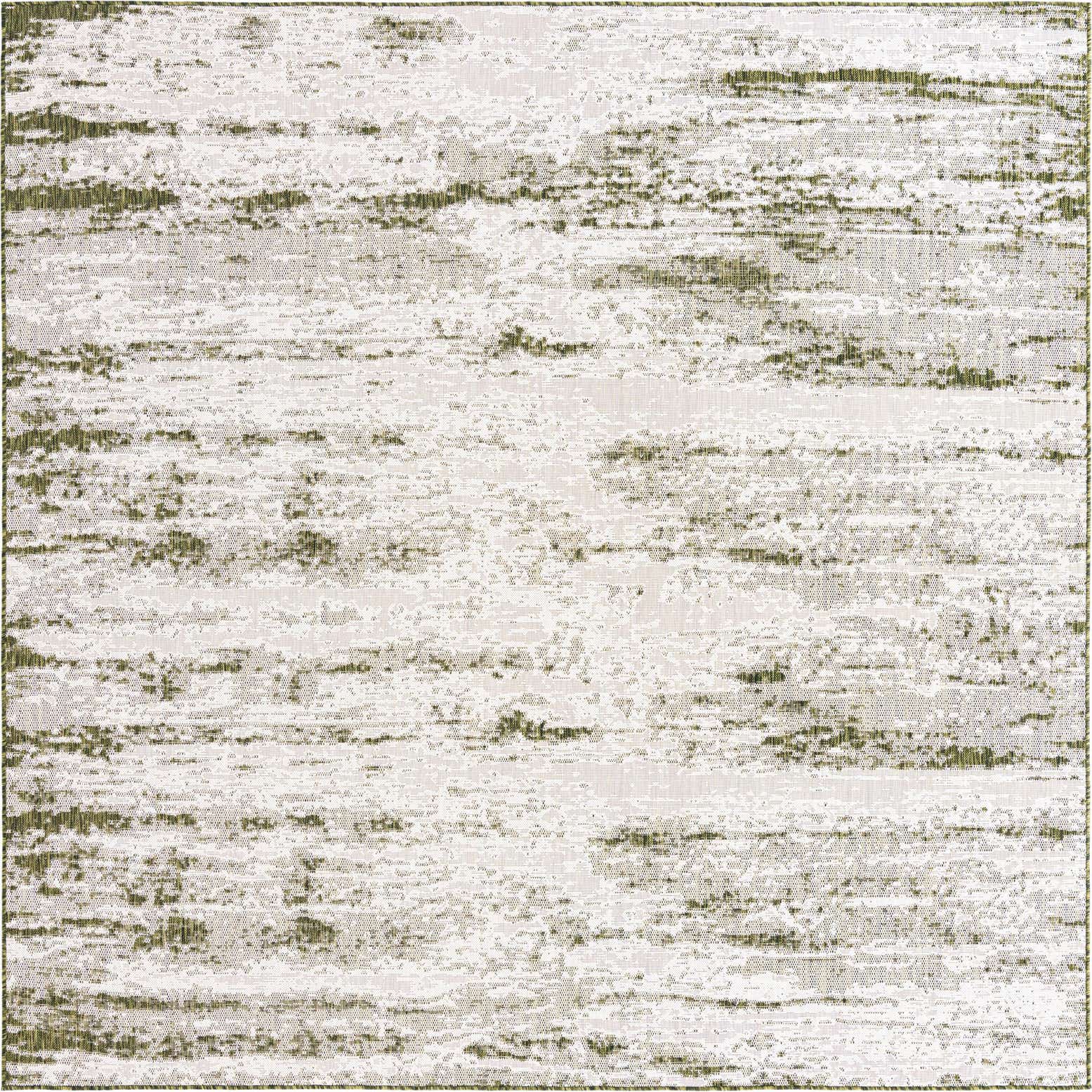 10' x 10' Easy-Clean Modern Indoor / Outdoor Square Rug